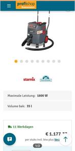 Bouwstofzuiger  starmix, Doe-het-zelf en Bouw, Reinigingsmachines, Ophalen, Gebruikt, Overige typen