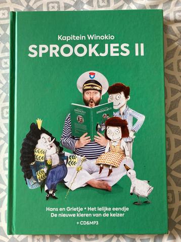 Boek + CD Kapitein Winokio sprookjes II