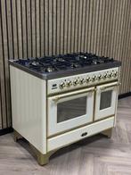 Luxe Boretti Majestic Crème 100cm 6 pits Gas + Elektr. Ovens, Enlèvement ou Envoi, Gaz