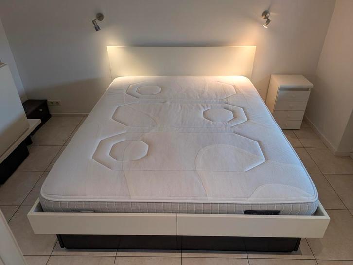 Lit Töller sur mesure 205/165/46,5, Huis en Inrichting, Slaapkamer | Matrassen en Bedbodems, Zo goed als nieuw, Matras, Ophalen