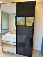 Ikea Pax Kleerkast Wit-Zwaret + schuifdeuren & spiegel, Ophalen, 200 cm of meer, Overige houtsoorten, Gebruikt