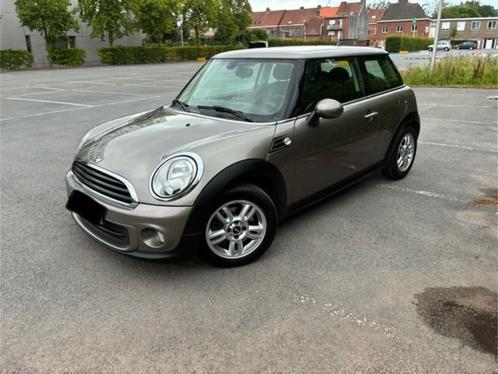 Mini One, Auto's, Mini, Particulier, One, Boordcomputer, Benzine, 3 deurs, Handgeschakeld, Bruin, Zwart, Leder en Stof, Voorwielaandrijving