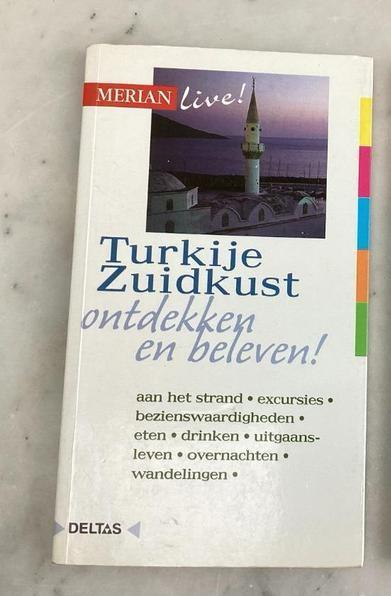 REISGIDS - TURKIJE Zuidkust - Uitgeverij Delta’s, Boeken, Reisgidsen, Zo goed als nieuw, Reisgids of -boek, Azië, Overige merken