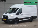 Ford Transit 130pk L4H3 Navi Airco Cruise Camera Parkeersens, Auto's, Stof, Euro 6, 4 cilinders, Wit