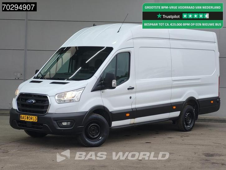 Ford Transit 130pk L4H3 Navi Airco Cruise Camera Parkeersens, Auto's, Bestelwagens en Lichte vracht, Bedrijf, Te koop, Achteruitrijcamera