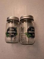 2 Mojito drink glazen., Ophalen of Verzenden, Zo goed als nieuw