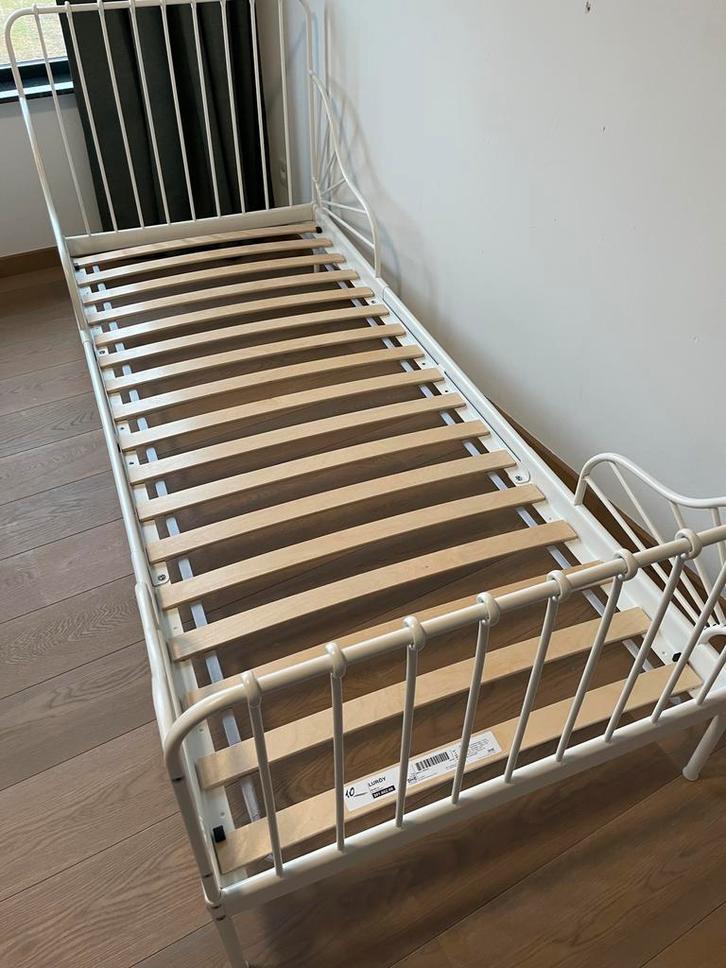 Meegroeibed peuter, Kinderen en Baby's, Kinderkamer | Bedden, Zo goed als nieuw, Matras, Ophalen