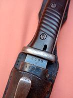 Nummergelijke k98 bajonet wo2 Duits Ernst Pack & Söhne 1939, Verzamelen, Militaria | Tweede Wereldoorlog, Ophalen of Verzenden
