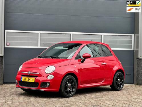 Fiat 500 1.2 Easy bj.2014 Leder|Airco|Digitaal dashboard., Auto's, Fiat, ABS, Airbags, Boordcomputer, Centrale vergrendeling, Emergency brake assist
