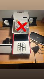 Nintendo Switch OLED – Zo goed als nieuw + accessoires!, Ophalen of Verzenden, Zo goed als nieuw, Switch OLED