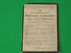 bidprentje °1827 TORHOUT +1895 Marie-Louise VANTHOURNOUT, Verzamelen, Bidprentjes en Rouwkaarten, Ophalen of Verzenden, Bidprentje