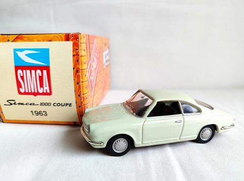 NOREV (Hachette) _ SIMCA 1000 Coupé  de 1963, Hobby en Vrije tijd, Modelauto's | 1:43, Zo goed als nieuw, Auto, Norev, Ophalen of Verzenden
