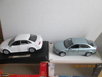 1:24 zwei Audi A 4 B6 und B7 Maisto und Bburago beschikbaar voor biedingen