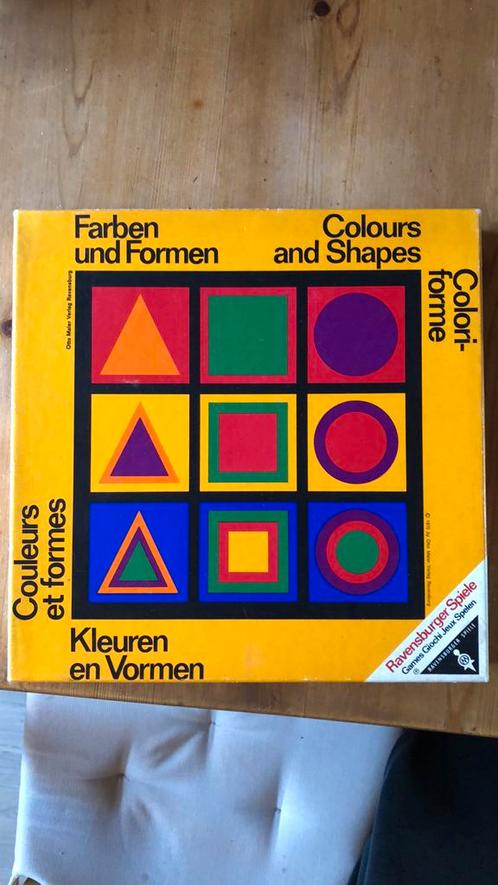 Couleurs et formes, Ravensburger, Otto Maier, 1970, Enfants & Bébés, Jouets | Éducatifs & Créatifs, Comme neuf
