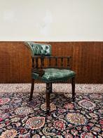 Engels Klassiek Chesterfield Bureaustoel, Antiek en Kunst, Ophalen of Verzenden