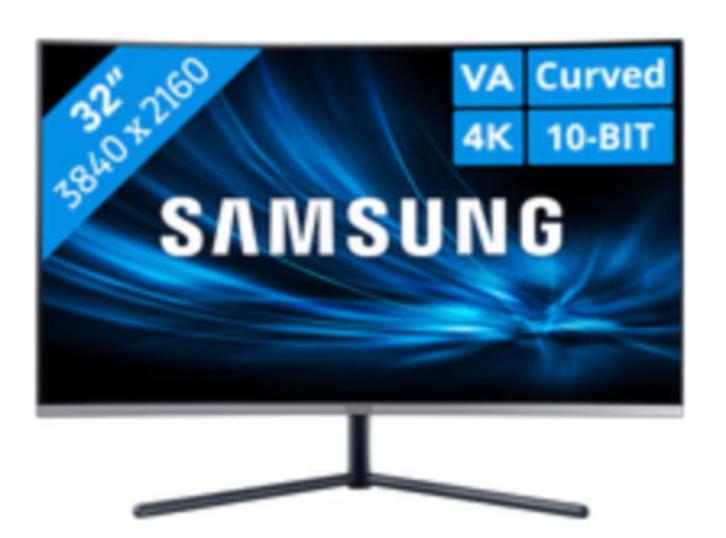 Samsung 32" 4k Curved monitor, Computers en Software, Monitoren, Zo goed als nieuw, 60 Hz of minder, DisplayPort, VA, Ultra HD (4K)