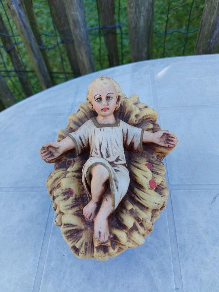 Jezus op de wieg, Diversen, Kerst, Gebruikt, Ophalen of Verzenden