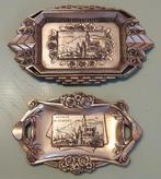 2 cendriers  souvenir de lourdes 12cm sur 7cm, Antiek en Kunst, Ophalen of Verzenden