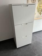 Classeur blanc avec dossiers suspendus, Ikea Galant, Maison & Meubles, Comme neuf, Enlèvement, 50 à 100 cm, 100 à 150 cm