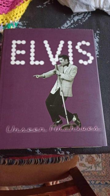 Elvis boek, unseen archives, zeer mooi boek  beschikbaar voor biedingen