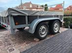 Aanhangwagen dubbelas in nieuwstaat, Auto diversen, Aanhangers en Bagagewagens, Ophalen, Zo goed als nieuw