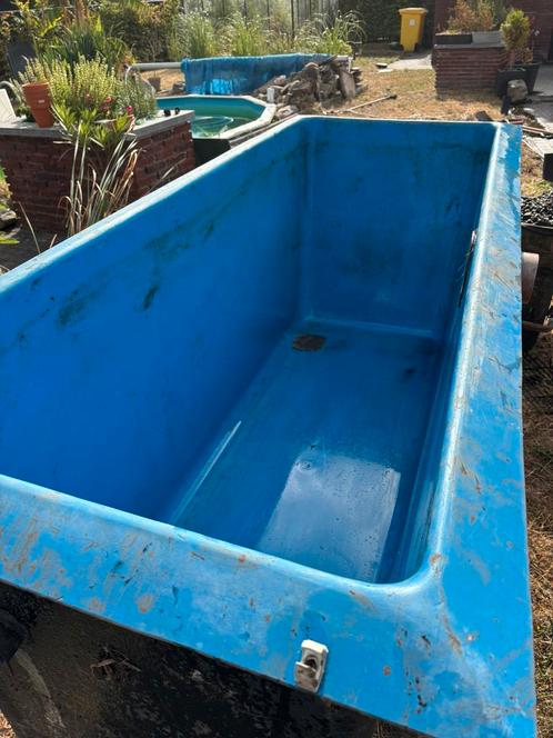 Polyester bak, Tuin en Terras, Vijver-toebehoren, Zo goed als nieuw, Vijverfilter, Ophalen