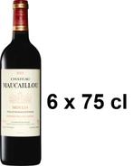 Château Maucaillou Moulis Médoc 2018 (lot de 6 x 75 cl), Nieuw, Rode wijn, Frankrijk, Vol