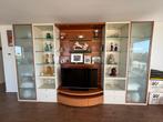 library and tv cabinet, Huis en Inrichting, Kasten | Vitrinekasten, Ophalen, 200 cm of meer, Kersenhout, Zo goed als nieuw