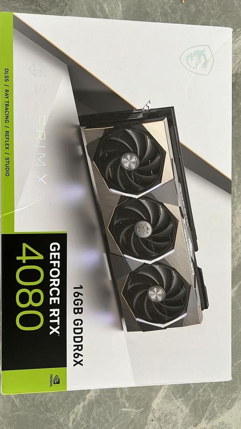 RTX 4080 suprim x, Computers en Software, Videokaarten, Zo goed als nieuw, HDMI, Ophalen