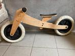 Wishbone 2 in 1 houten loopfiets, Kinderen en Baby's, Speelgoed | Buiten | Voertuigen en Loopfietsen, Ophalen, Gebruikt, Loopfiets