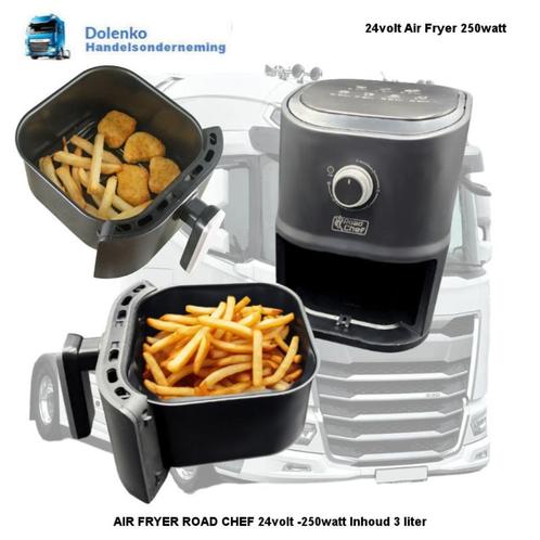 ROAD CHEF AIR FRYER 24volt, Elektronische apparatuur, Airfryers, Nieuw, Airfryer, 750 t/m 999 gram, Ophalen of Verzenden