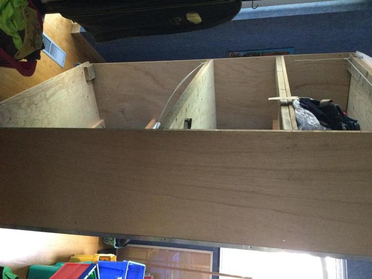 Grote kast!, Huis en Inrichting, Kasten | Kleerkasten, Gebruikt, 200 cm of meer, 150 tot 200 cm, Overige houtsoorten, Ophalen