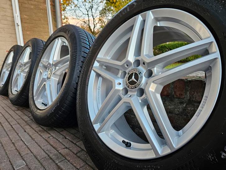 18" Mercedes GLA H247 GLB X247 winterset 8mm Continental TOP, Auto-onderdelen, Banden en Velgen, Banden en Velgen, Winterbanden