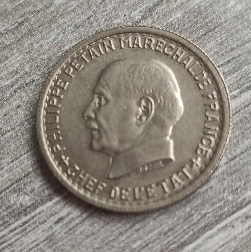 5 francs Pétain 1941, Timbres & Monnaies, Monnaies | Europe | Monnaies non-euro, France, Enlèvement ou Envoi