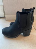 Zwarte Daime botjes maat 36, Enlèvement ou Envoi, Boots et Botinnes, Porté, Noir
