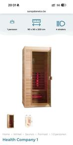 Infrarood cabine (duo straler), Sport en Fitness, Sauna, Ophalen, Zo goed als nieuw, Infrarood