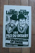 filmaffiche Sons of the Desert Laurel and Hardy filmposter, Ophalen of Verzenden, A1 t/m A3, Zo goed als nieuw, Rechthoekig Staand