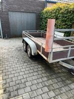 Aanhangwagen 306x130 vernieuwde platen, Ophalen, Gebruikt