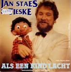 Vinyl, 7"   -   Jan Staes & Tieske – Als Een Kind Lacht, Enlèvement ou Envoi, Autres formats