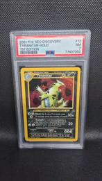 Tyranitar 1ère édition Holo Neo Discovery PSA 7, Enlèvement ou Envoi