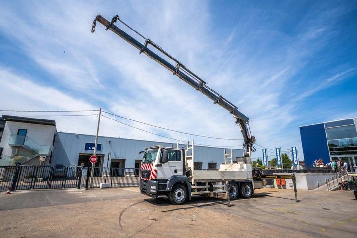 MAN TGS 33.400 BB - HIAB 377 E-5 HIPRO, Autos, Camions, Entreprise, Achat, Vitres électriques, Attache-remorque, MAN, Diesel, Euro 5