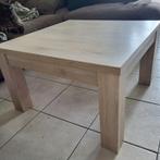 Vierkanten salontafel | massief hout, 50 tot 100 cm, Minder dan 50 cm, Gebruikt, Ophalen