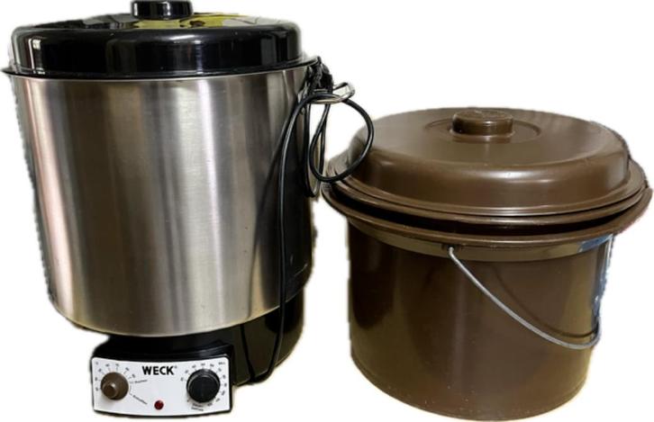 Hoogwaardige elektrische stoomontsapper WECK Typ WAT25, Huis en Inrichting, Keuken | Keukenbenodigdheden, Gebruikt, Ophalen