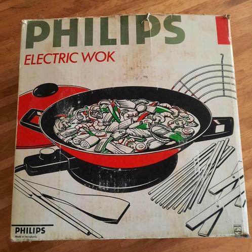 porte-couvercle pour wok électrique PHILIPS / wok pan / waja, Maison & Meubles, Cuisine | Casseroles & Poêles, Utilisé, Wok, Enlèvement ou Envoi