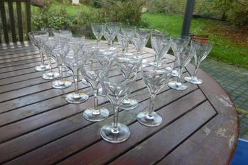 Service de verres en cristal Val Saint Lambert, Enlèvement