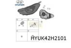 Hyundai i10 koplamp Links (H7/H7) Origineel  92101 K7100, Nieuw, Hyundai, Verzenden