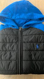 Polo Ralph Lauren full-zip hoodie - blauw/zwart 14-16 jaar, Comme neuf, Enlèvement, Garçon