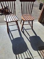 2 chaises en bois, Ophalen, Zo goed als nieuw
