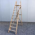 Grote Houten ladder, Ophalen, Gebruikt, Ladder