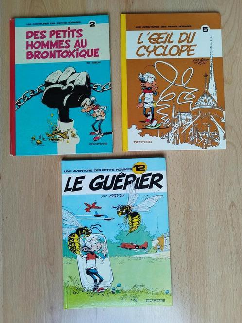 Les petits hommes 2 - 5 - 12 Seron, Boeken, Stripverhalen, Gelezen, Complete serie of reeks, Ophalen of Verzenden